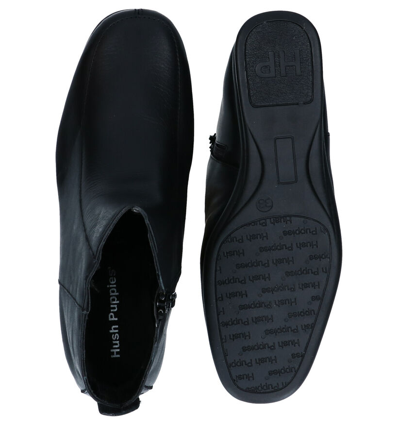 Hush Puppies Miotto Bottillons en Noir en cuir (292679)