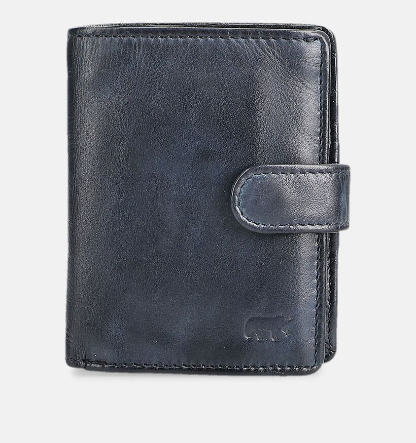 Bear Design Donkerblauwe Portemonnee voor heren (382097)