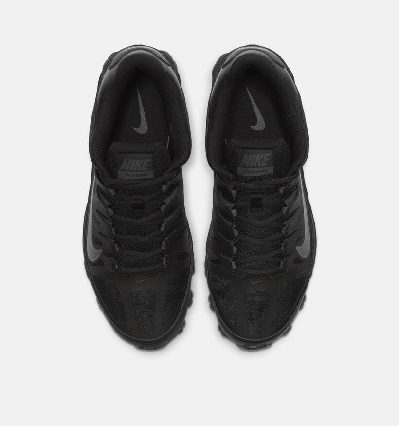Nike Reax 8 TR Baskets basses en Noir pour hommes (373117) - pour semelles orthop&eacute;diques