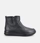 Ara Firenze Bottines motardes en Noir pour femmes (380003) - pour semelles orthop&eacute;diques