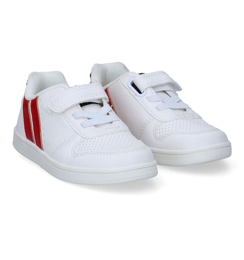 Patrick Baskets basses en Blanc pour garçons (310733)