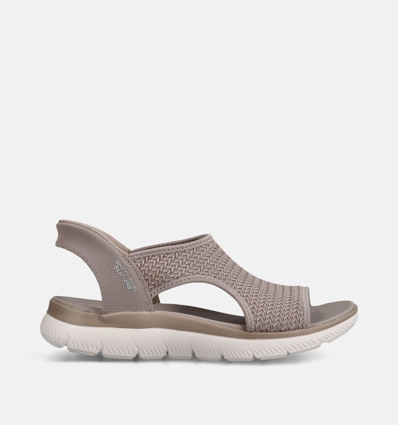 Skechers Summits Sandal Sweetly Evolved Taupe Sandalen voor dames (371263)