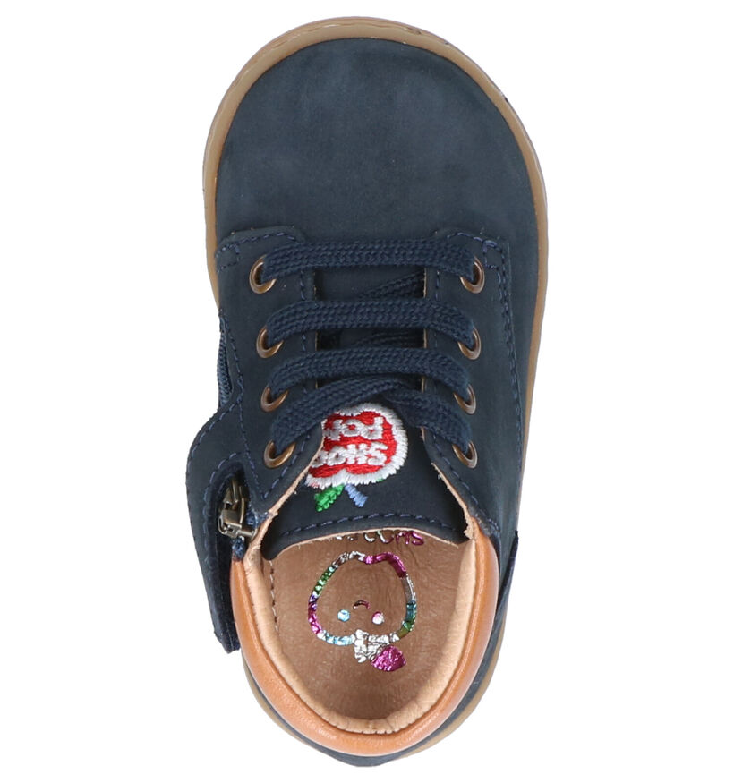 Shoo Pom Bouba Zip Desert Chaussures en Bleu en nubuck (288579)