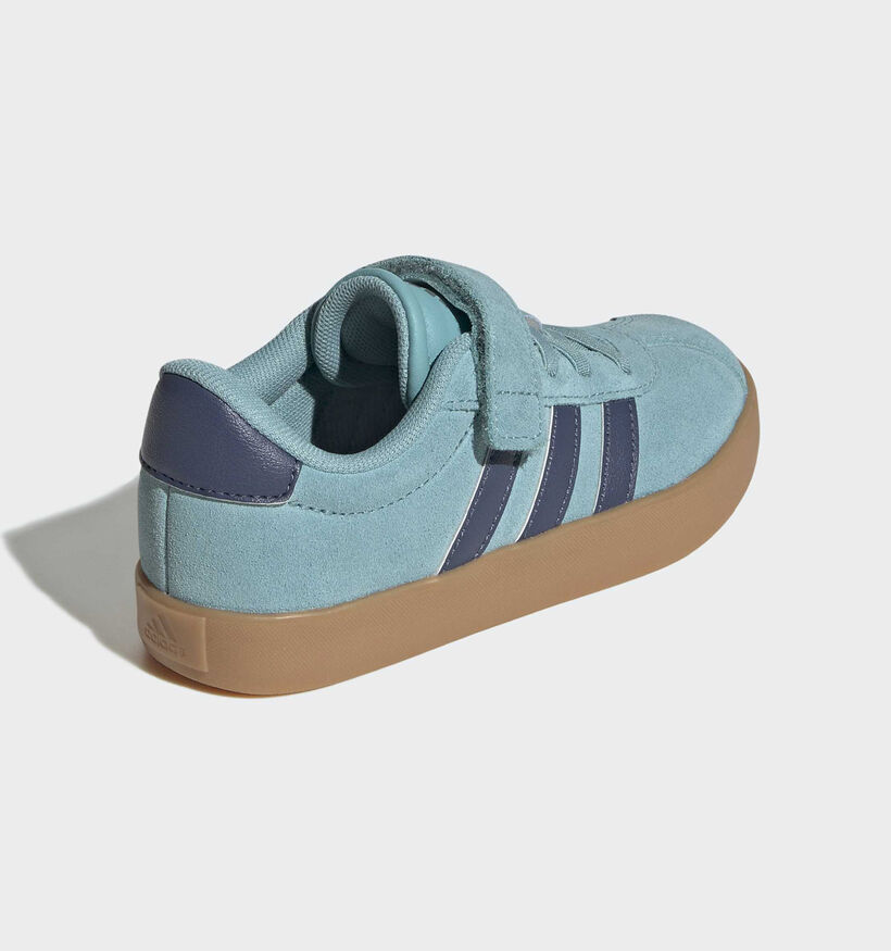 adidas VL Court 3.0 Turquoise Sneakers voor jongens, meisjes (366982) - geschikt voor steunzolen