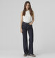 Vero Moda Tessa Donkerblauwe High rise Wide leg jeans L32 voor dames (361260)