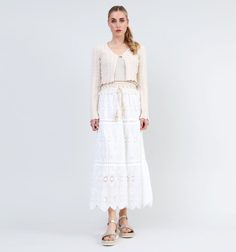 Millenium Witte Maxi rok voor dames (333410)