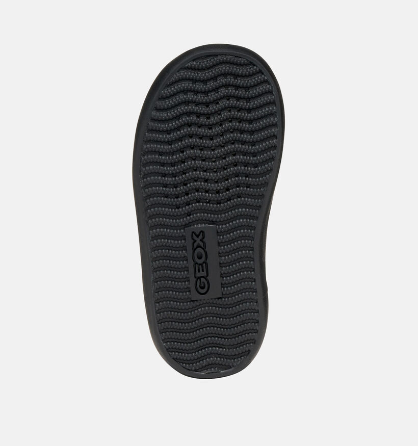 Geox Gisli Chaussures hautes en Cognac/Noir pour garçons (361922) - pour semelles orthopédiques