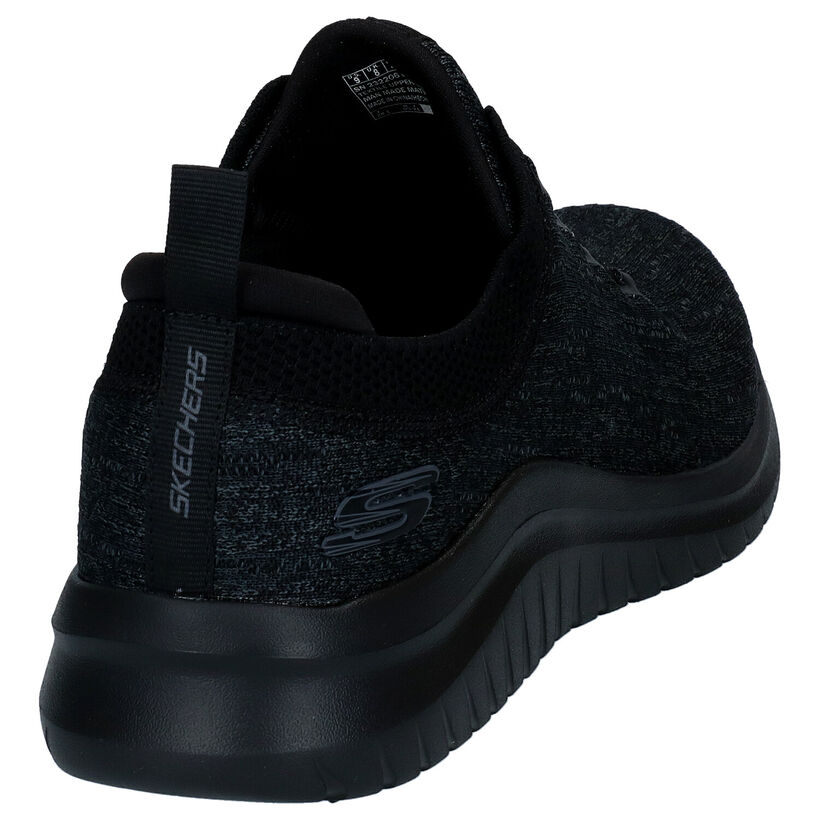 Skechers Ultra Flex 2.0 Cryptic Baskets en Noir en textile (305984)