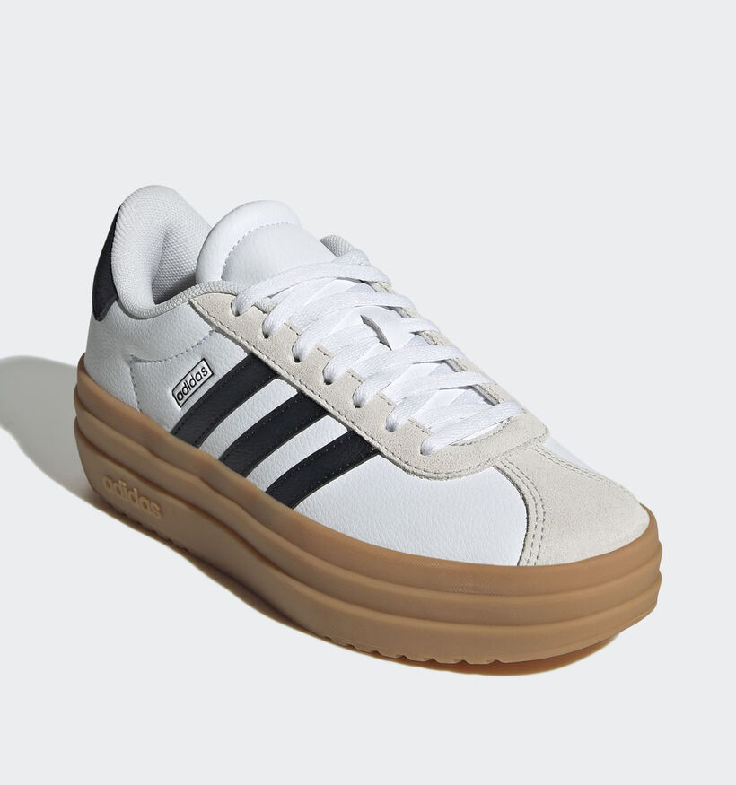 adidas VL Court Bold Baskets en Blanc pour filles (365368) - pour semelles orthopédiques