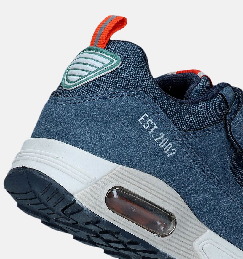 SJ Blauwe Sneakers voor jongens (338576) - geschikt voor steunzolen