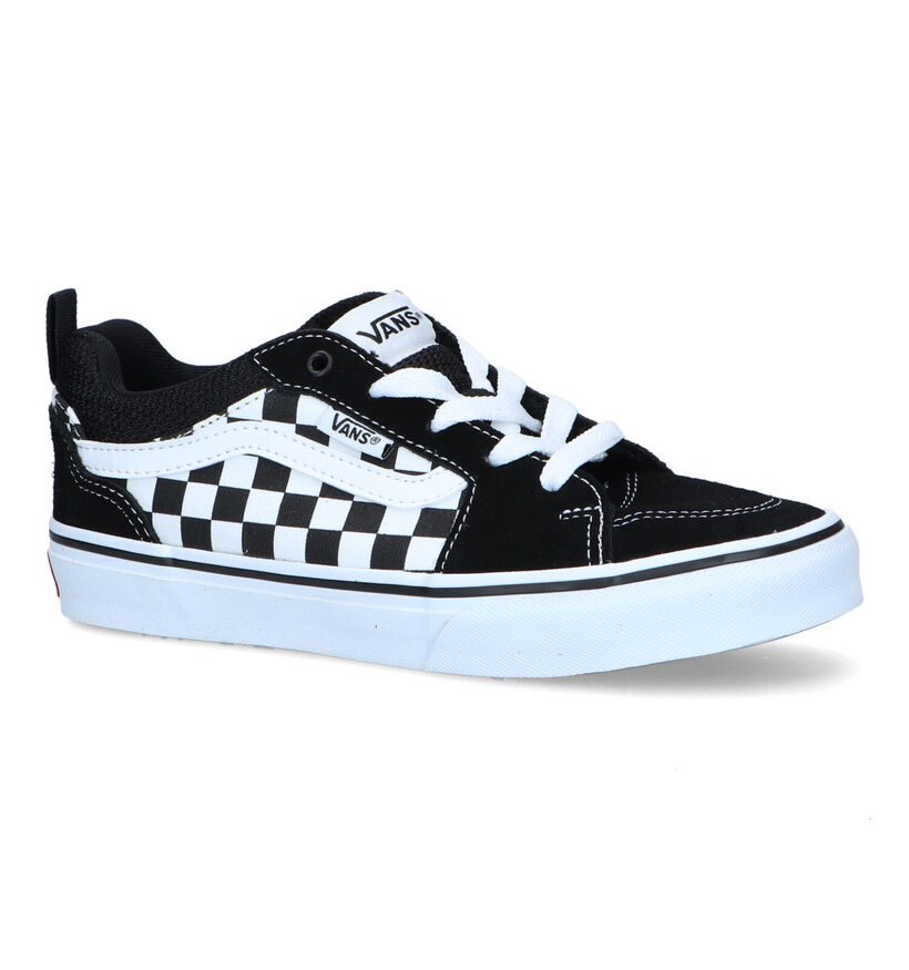 Vans Filmore YT Baskets de skate en Rouge pour filles, garçons (336503)