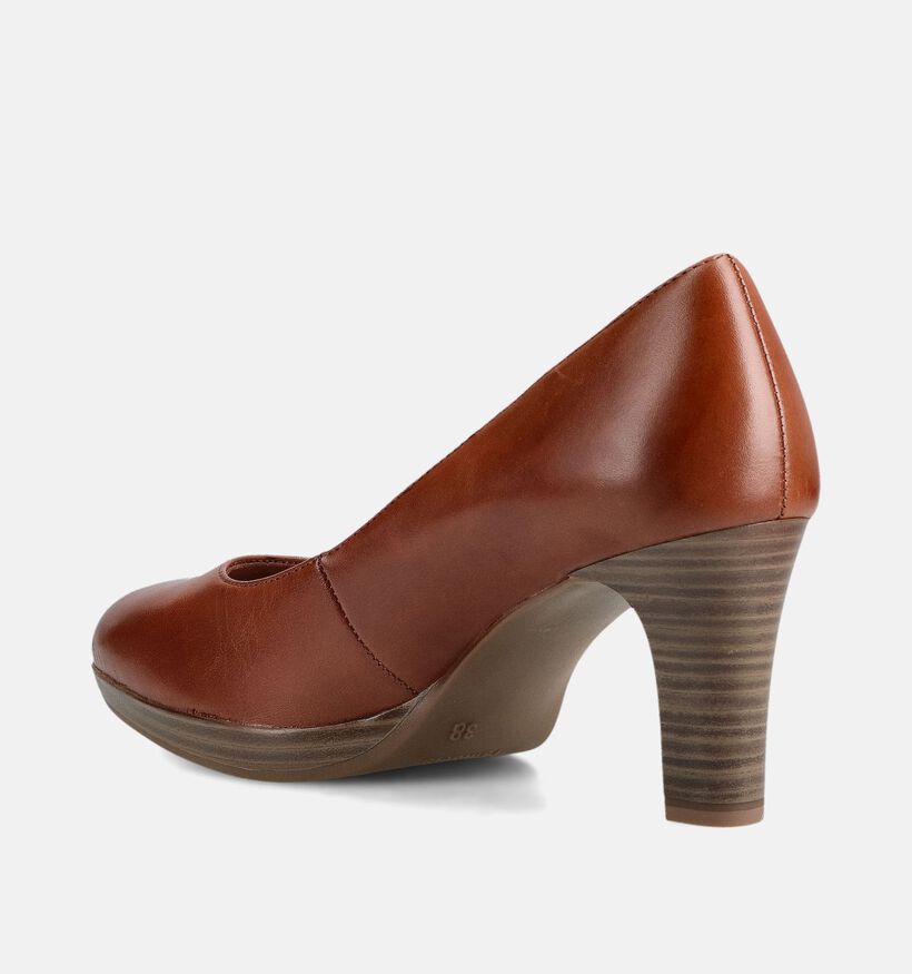 Tamaris ANTIshokk Cognac Klassieke Pumps voor dames (376739)