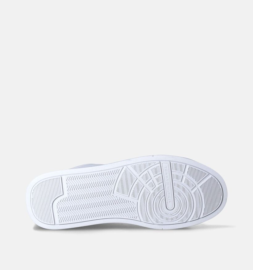 Tommy Hilfiger Court Leather Baskets en Blanc pour hommes (358659) - pour semelles orthopédiques
