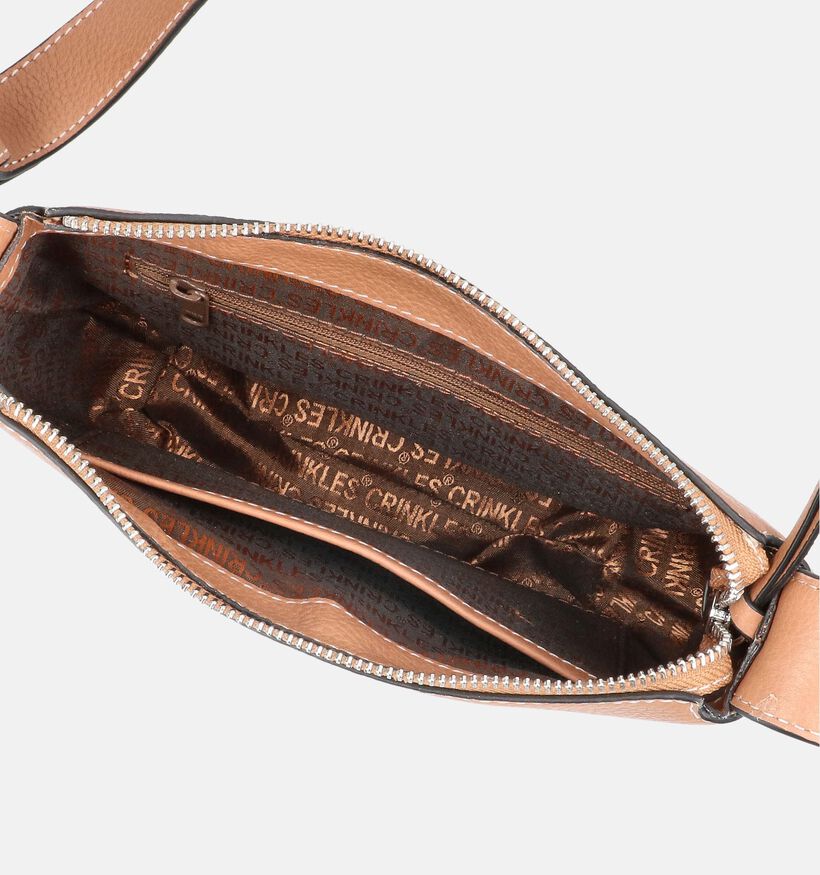 Crinkles Beige Crossbody Tas voor dames (373919)