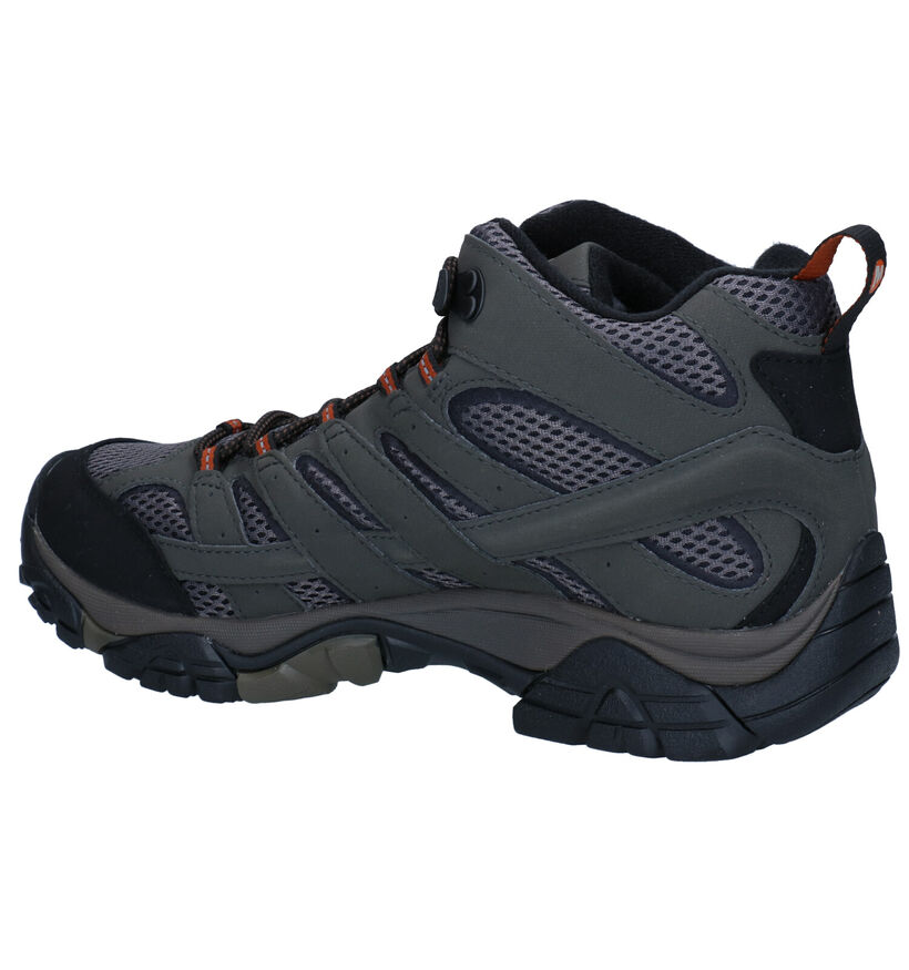 Merrell Moab 2 Mid GTX Grijze Wandelschoenen in kunstleer (294220)