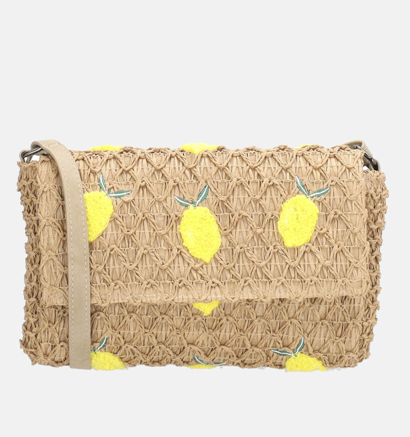 ZEBRA Citroen Lichtbeige/Gele Crossbodytas voor dames (374369)