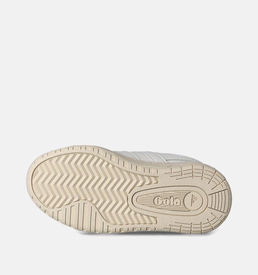 Gola Eagle Strap Witte Velcroschoenen voor meisjes, jongens (362413) - geschikt voor steunzolen
