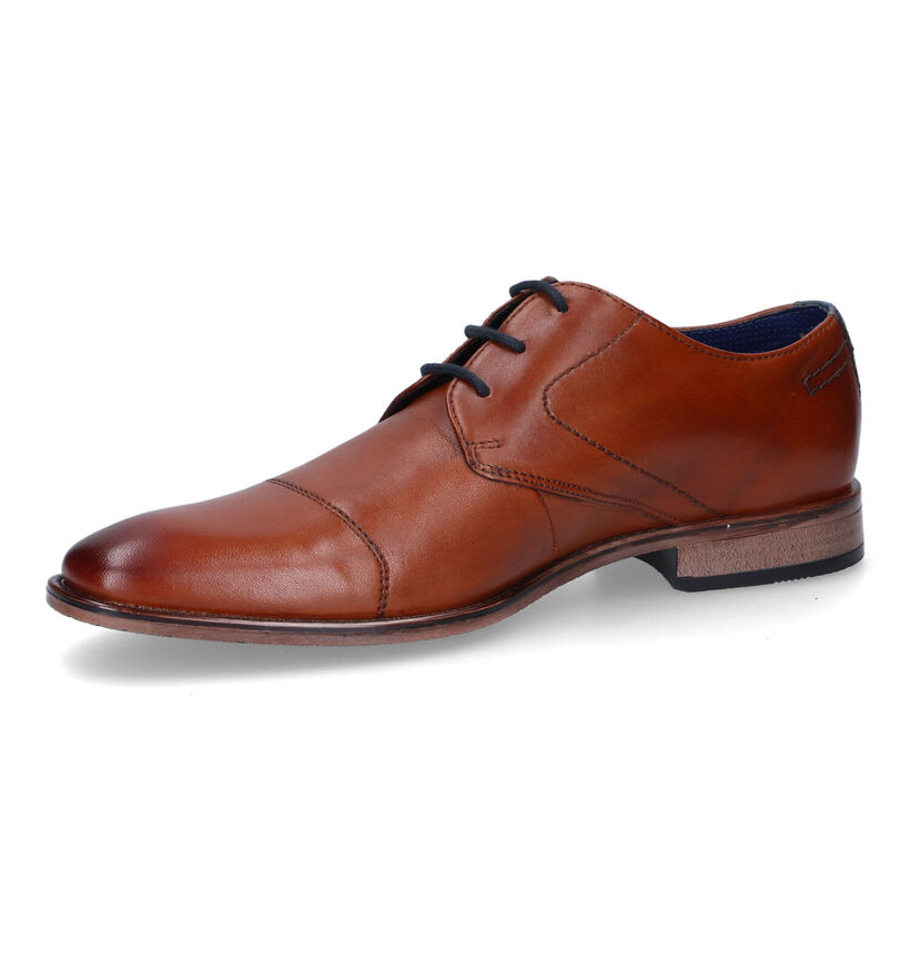 Bugatti Rinaldo Chaussures habillées en Noir pour hommes (327840)