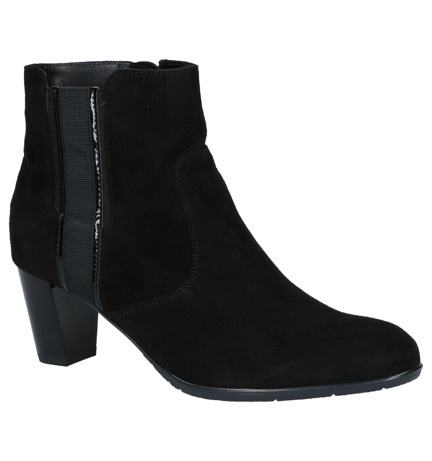 ARA Ara enkellaarsje op blokhak in blauw suede online kopen.