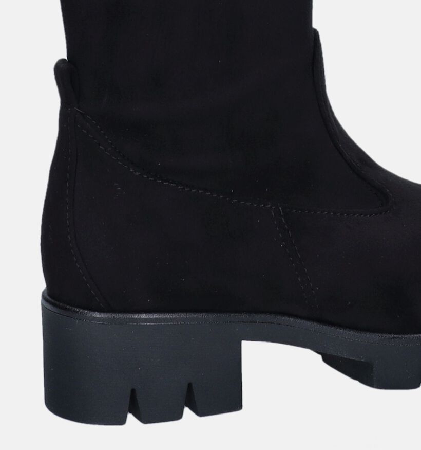 Gabor Bottes stretch en Noir pour femmes (347027) - pour semelles orthopédiques