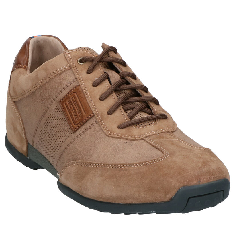 Camel Active Space Cognac Veterschoenen in nubuck (271302)