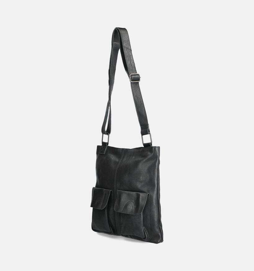 Bear Design Sac porté croisé en Noir pour femmes (365897)