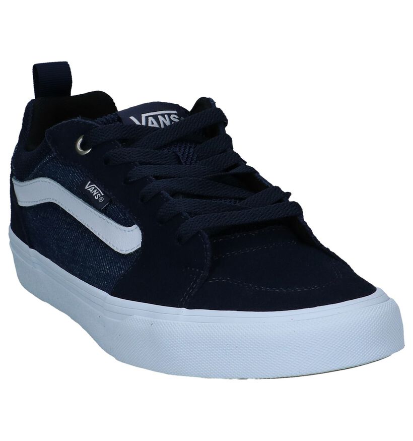 Vans Filmore Zwarte Skate sneakers voor jongens, heren (352595)