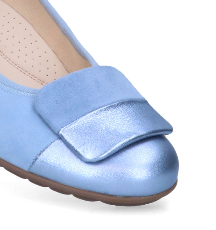 Gabor Easy Walking Blauwe Ballerina's voor dames (323252)