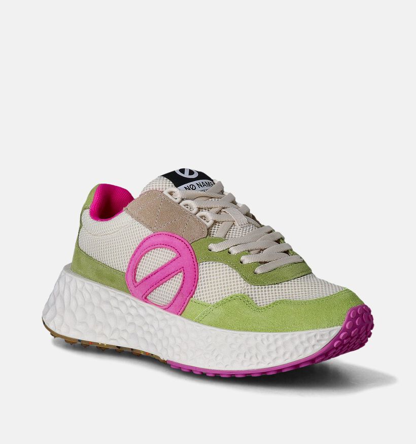 No Name Carter Jogger Beige Sneakers voor dames (358137) - geschikt voor steunzolen
