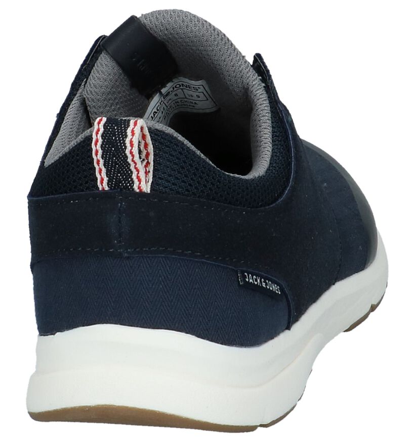 Donkerblauwe Jack & Jones Bolton Textile Casual Schoenen in stof (213031)