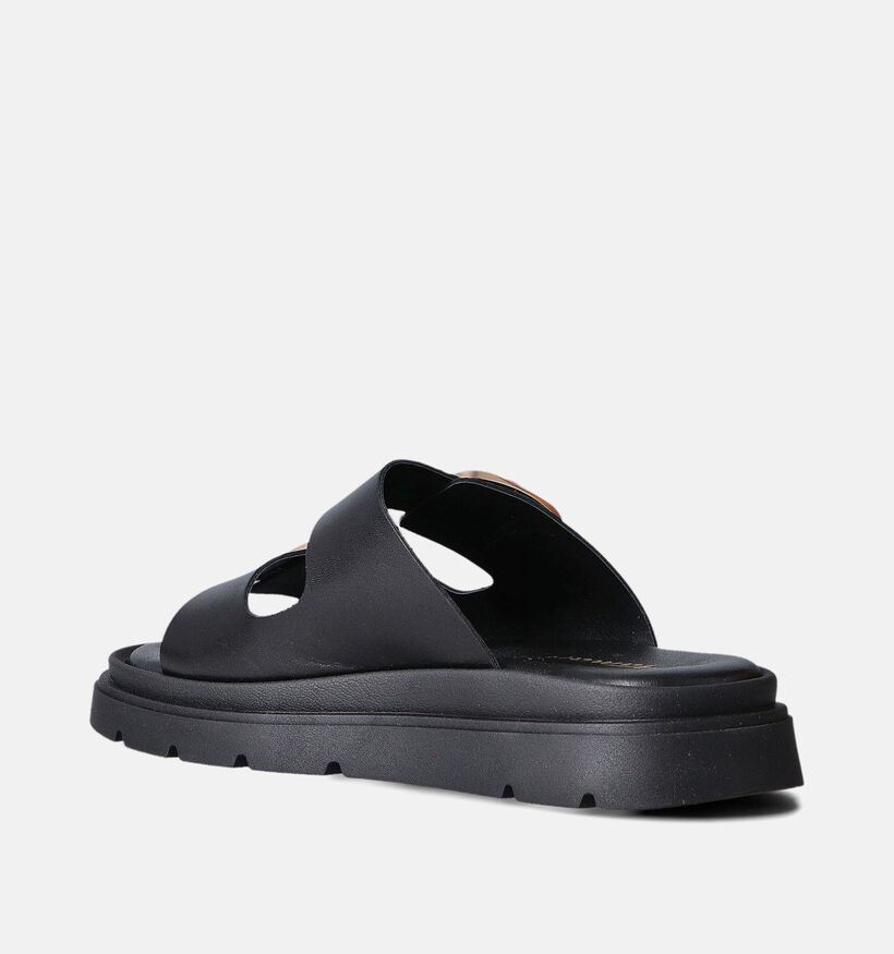 Tamaris Zwarte Platte Slippers voor dames (354320)