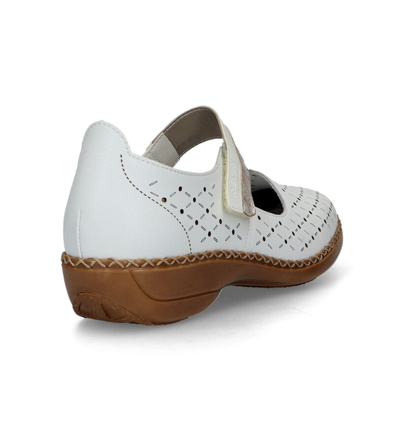 Rieker Chaussures confort en Blanc pour femmes (323679)