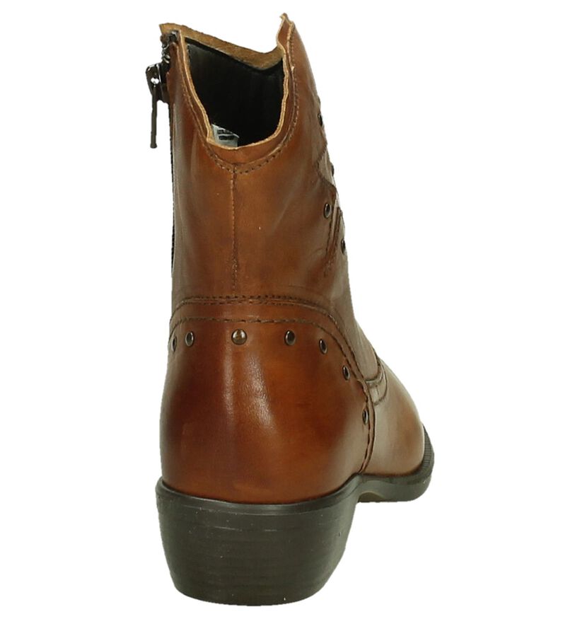 Loli Laly Luna Korte Laarzen Cognac, , pdp