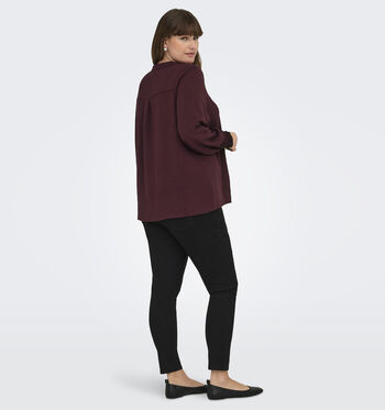 ONLY Carmakoma Blouses Bordeaux