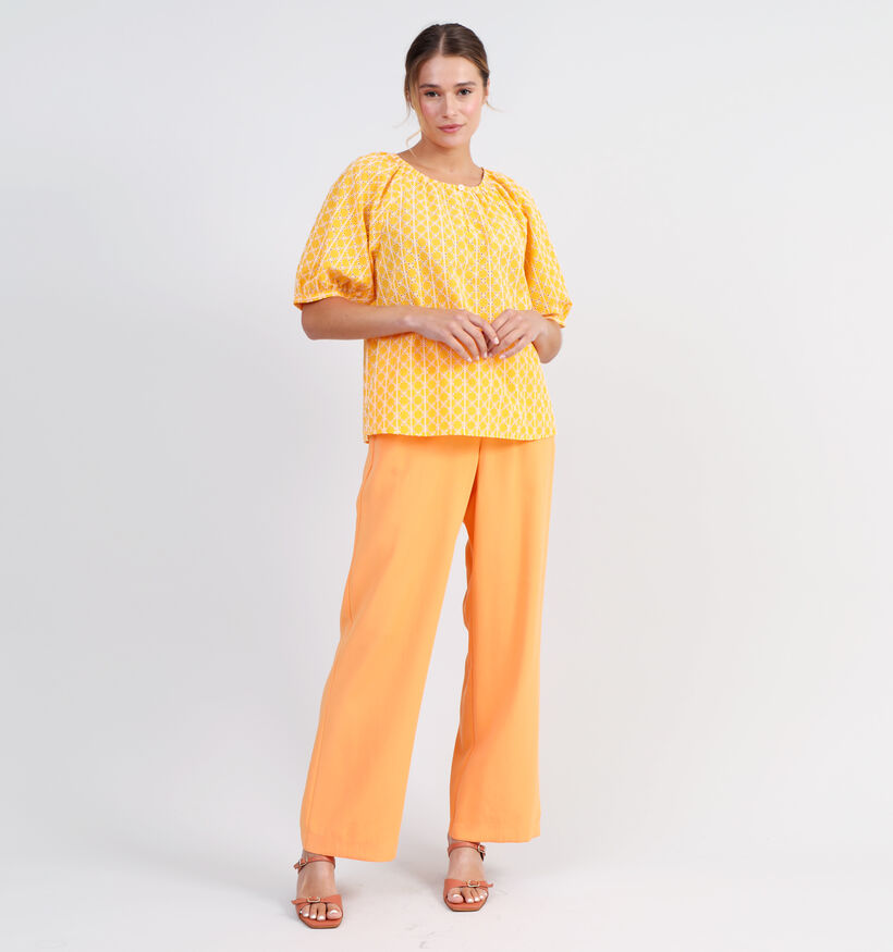 comma casual identity Blauwe Blouse (327272)