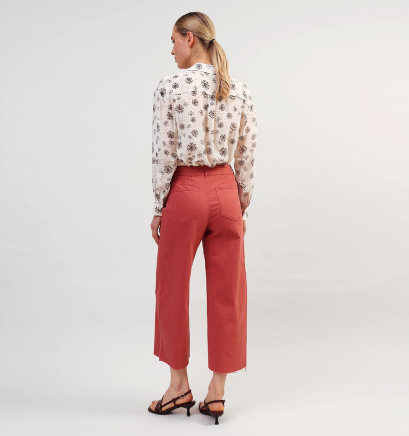Vero Moda Wild Kayla Bordeaux Wijde Broek L32 voor dames (353147)