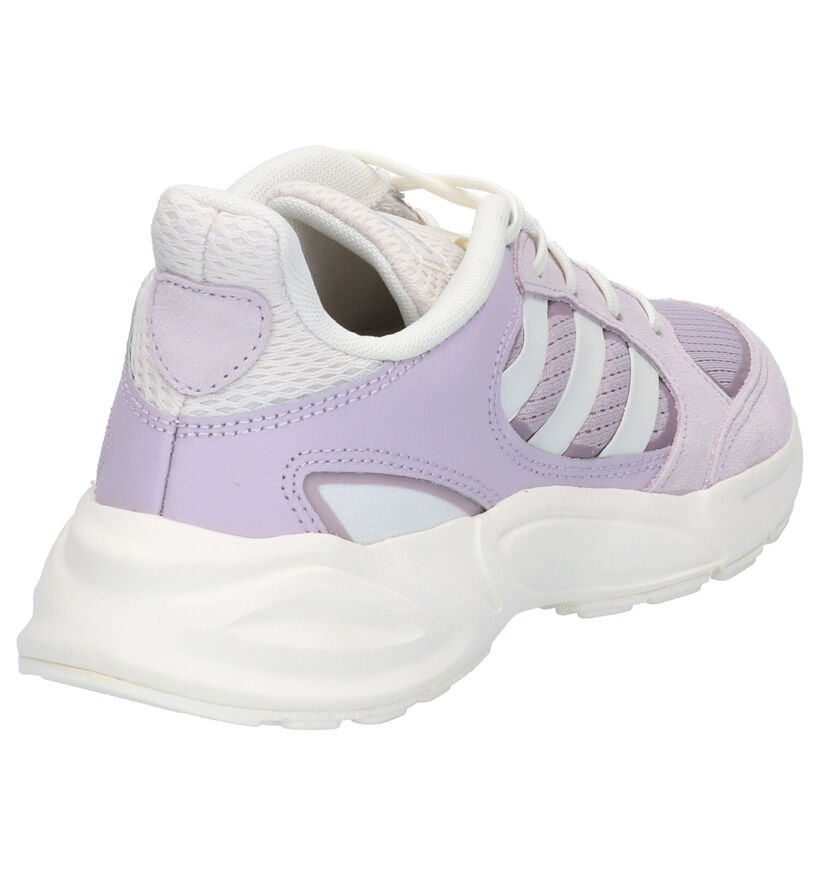 adidas 90S Valasion Baskets en Bleu en daim (261512)