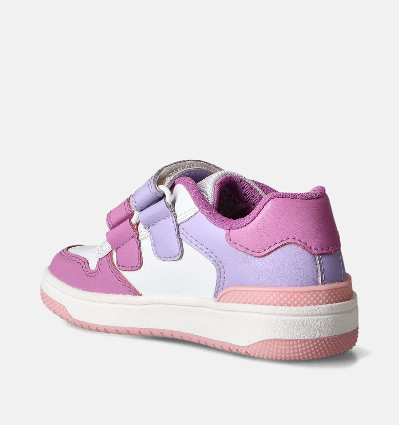 Geox Washiba Witte Sneakers voor meisjes (351930) - geschikt voor steunzolen