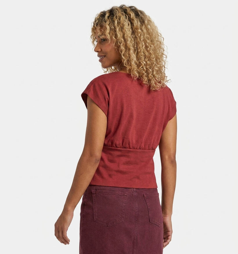 Vero Moda Smilla Bordeaux Top voor dames (384488)