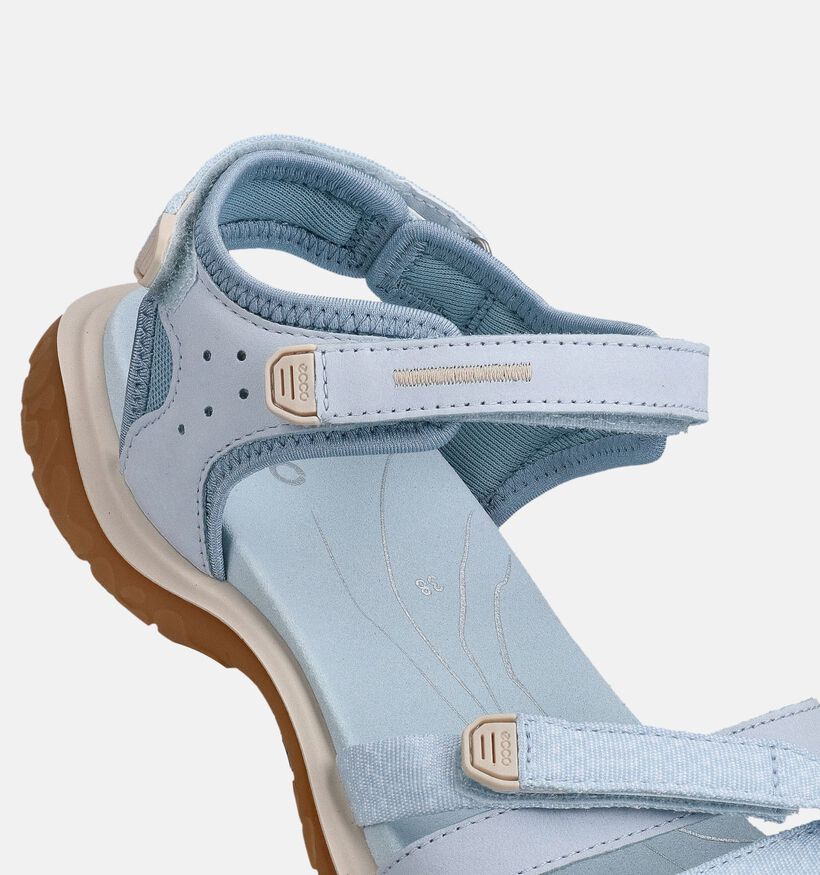 Offroad Sandales plates en Bleu clair pour femmes (369783)