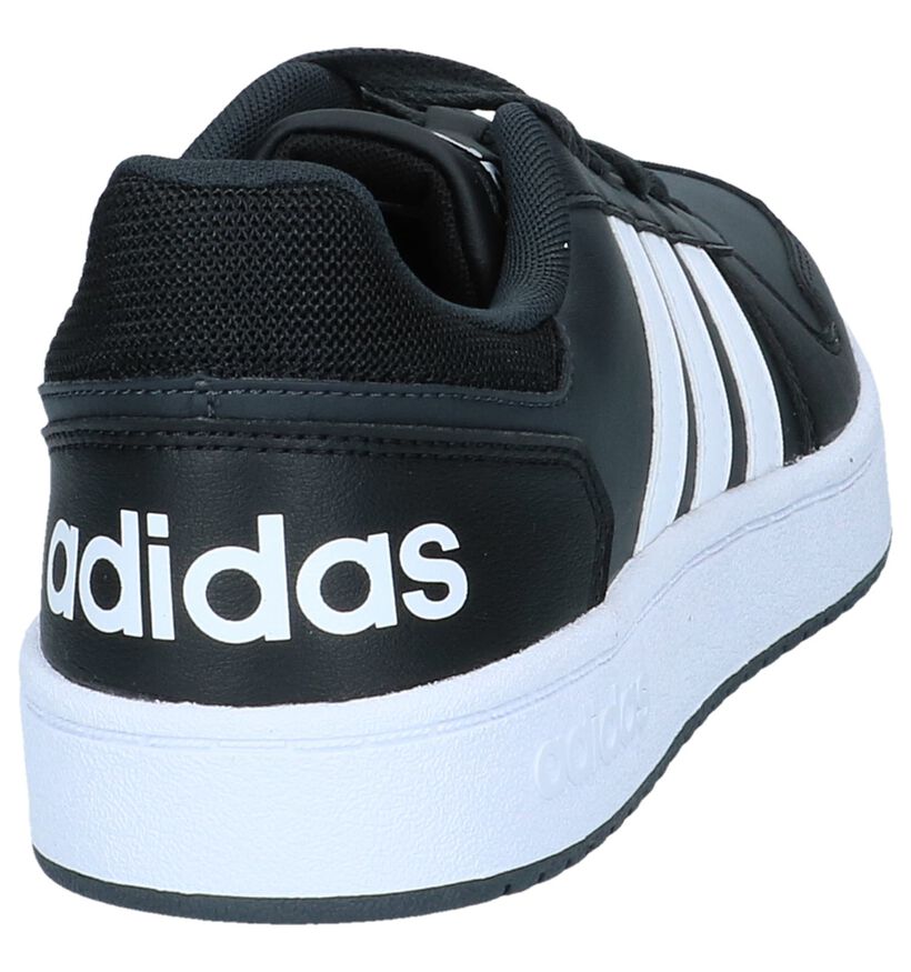 adidas Hoops 2.0 Baskets en Blanc en simili cuir (276427)