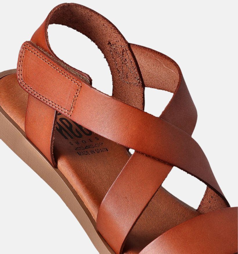 Hee Cognac Sandalen voor dames (353621)