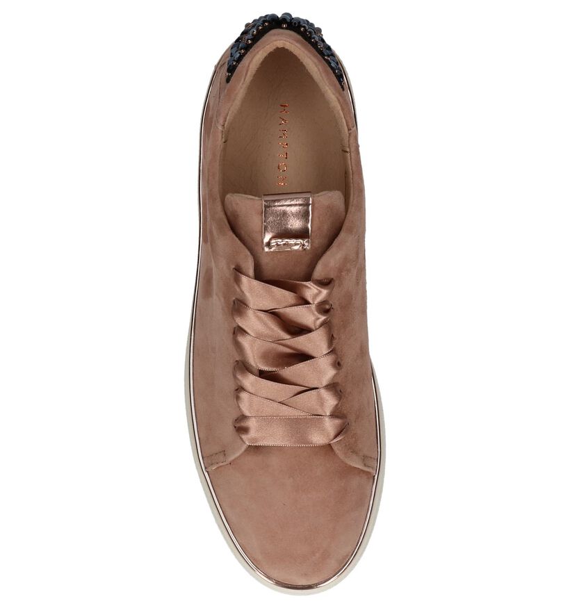 Roze Sneakers met Vlinder Hampton Bays in daim (218907)