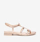 NeroGiardini Sandales plates en Or rose pour femmes (358352)