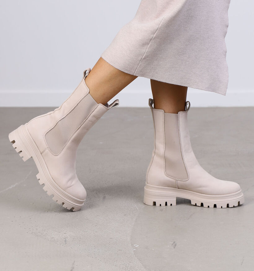 Tamaris Beige Chelsea Boots voor dames (310592)