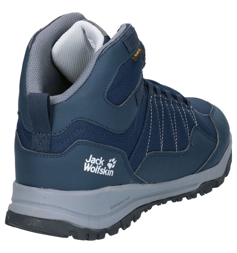 Jack Wolfskin Maze Texapore Chaussures de Marche en Bleu en textile (254270)