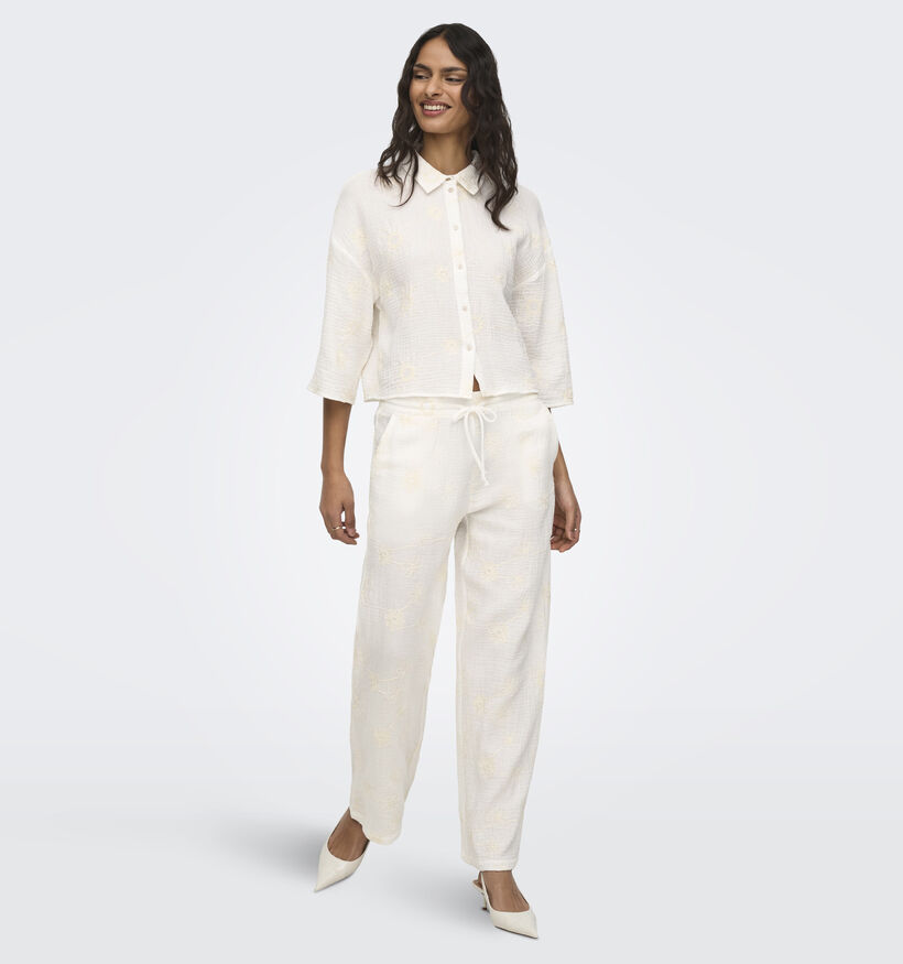 JDY Theis Life Witte Blouse voor dames (375098)