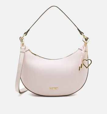 L.Credi Schoudertassen Zwart/Roze