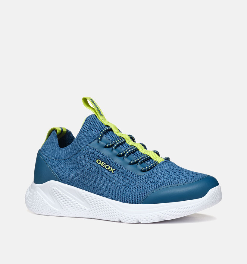 Geox Sprintye Blauwe Sneakers voor jongens (351656) - geschikt voor steunzolen