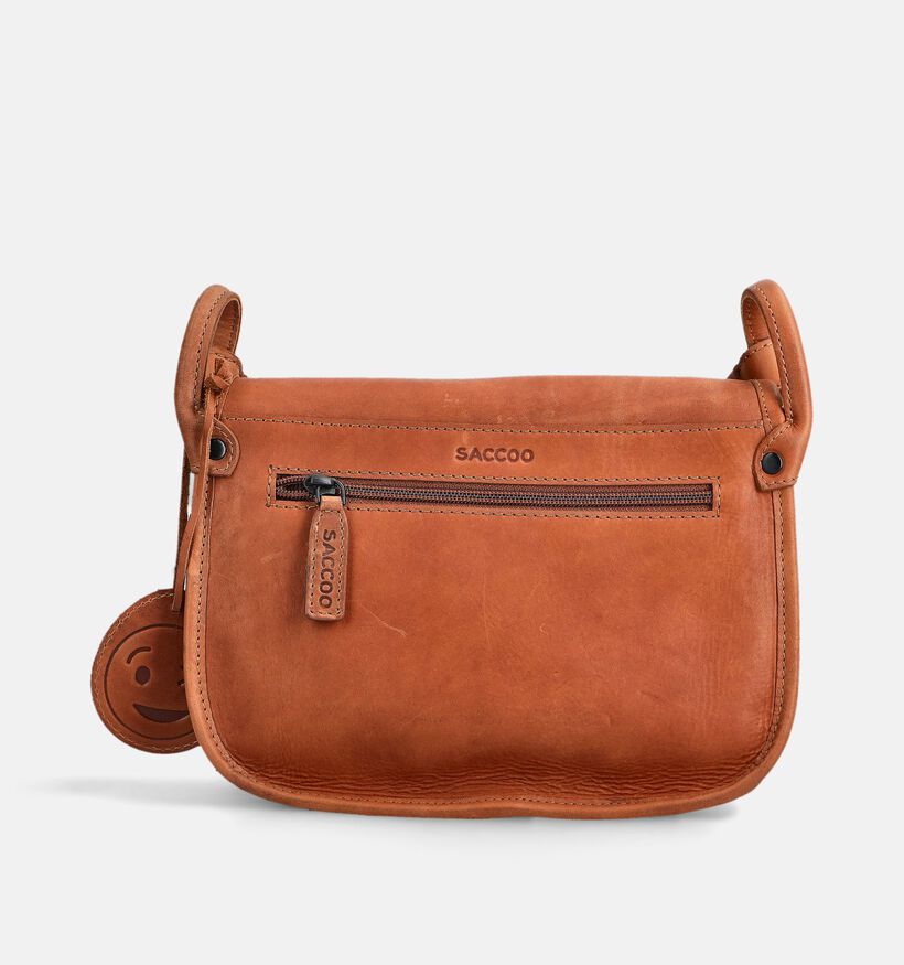 Saccoo Moon Cognac Crossbody Tas voor dames (366280)